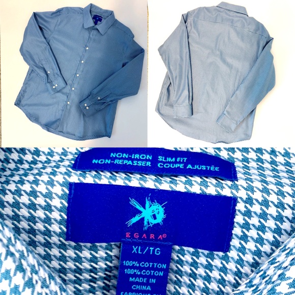 ๐ HOST PICK ๐ Egara Slim Fit Men's Button Down -XL - Picture 2 of 7